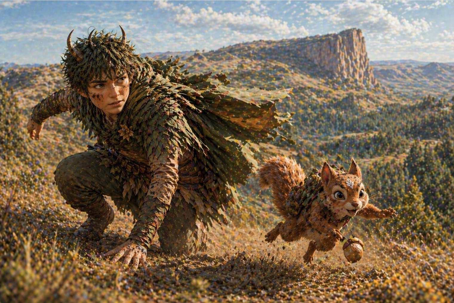 Finale Version von Sylphorn und Nussblitz als Duo